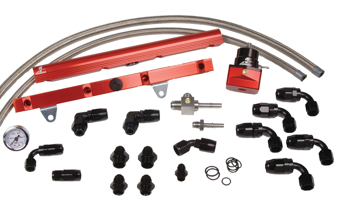 Aeromotive Fuel System 14129 C5 Corvette Fuel Pressure Regulator and Rail Kit. - Truck Part Superstore