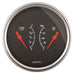 AutoMeter 1413 GAUGE; DUAL; FUEL/OILP; 3 3/8in.; 240OE-33OF/100PSI; ELEC; DESIGNER BLACK - Truck Part Superstore