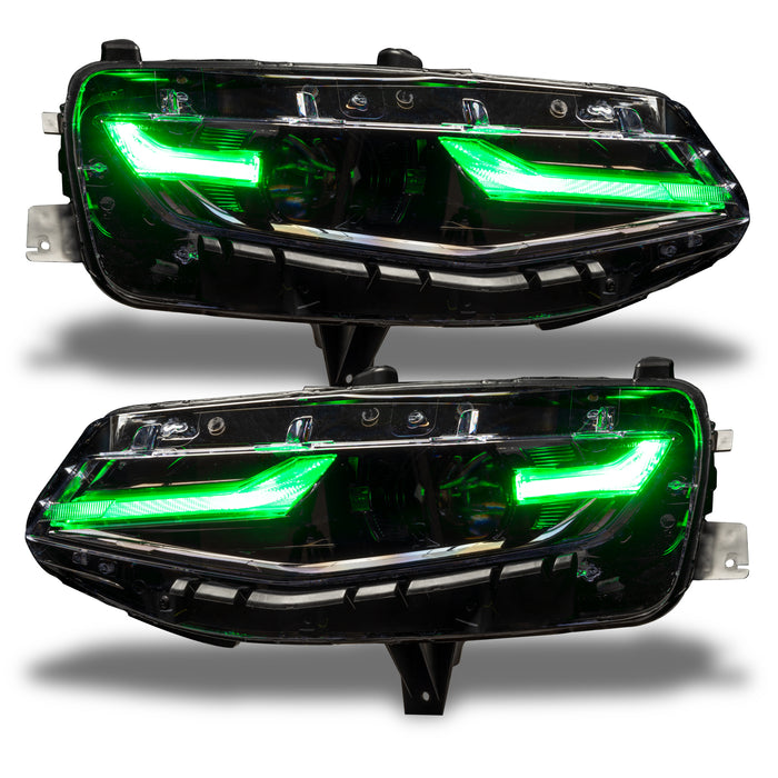 Oracle Lighting 1418-330 2019-2021 Chevrolet Camaro LS/LT ColorSHIFT RGB+A Headlight DRL Upgrade Kit - Truck Part Superstore