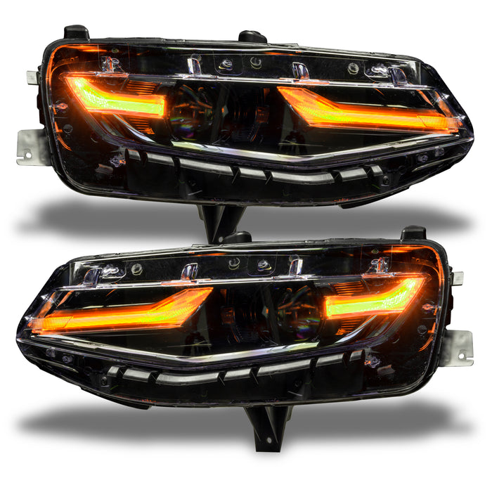 Oracle Lighting 1418-330 2019-2021 Chevrolet Camaro LS/LT ColorSHIFT RGB+A Headlight DRL Upgrade Kit - Truck Part Superstore
