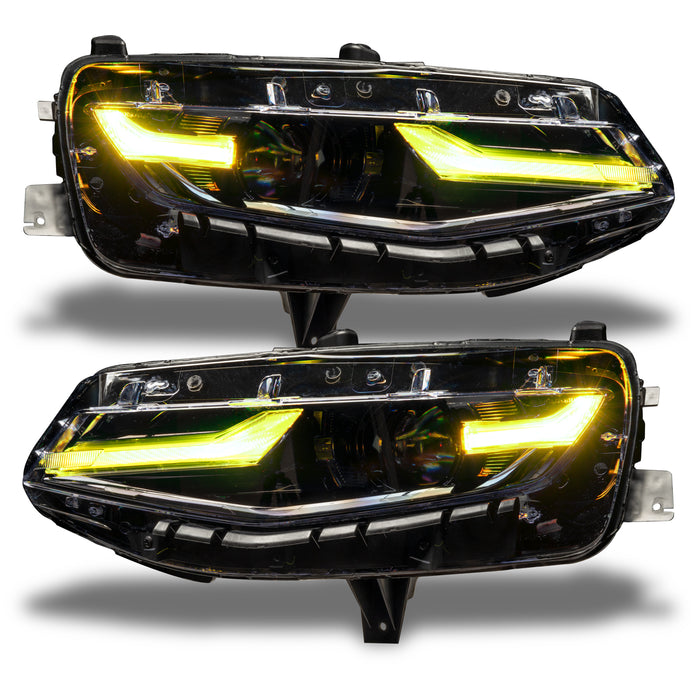 Oracle Lighting 1418-330 2019-2021 Chevrolet Camaro LS/LT ColorSHIFT RGB+A Headlight DRL Upgrade Kit - Truck Part Superstore
