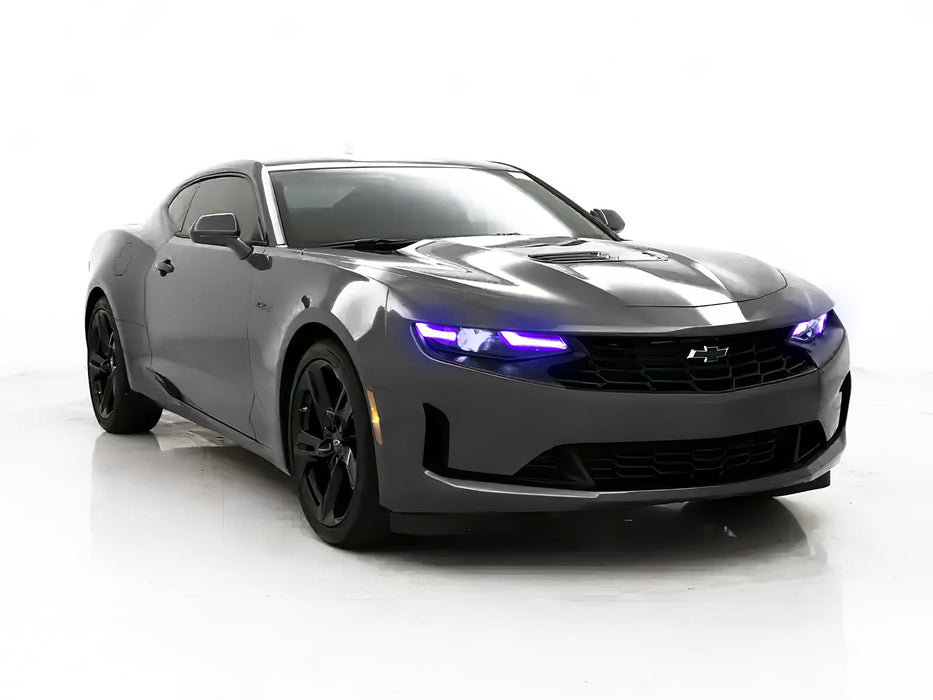 Oracle Lighting 1418-333 2019-2021 Chevrolet Camaro LS/LT ColorSHIFT RGB+A Headlight DRL Upgrade Kit - Truck Part Superstore
