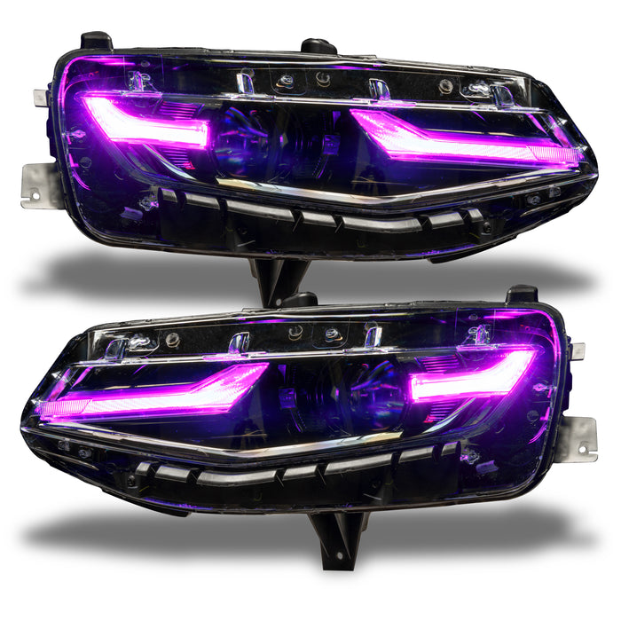 Oracle Lighting 1418-334 2019-2021 Chevrolet Camaro LS/LT ColorSHIFT RGB+A Headlight DRL Upgrade Kit - Truck Part Superstore