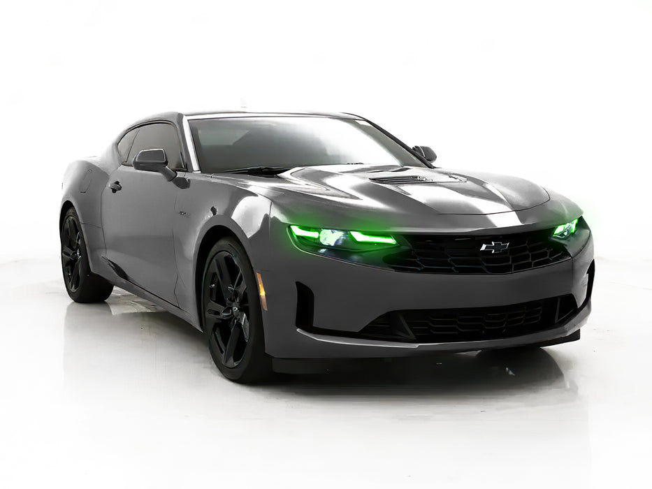 Oracle Lighting 1418-335 2019-2021 Chevrolet Camaro LS/LT ColorSHIFT RGB+A Headlight DRL Upgrade Kit - Truck Part Superstore
