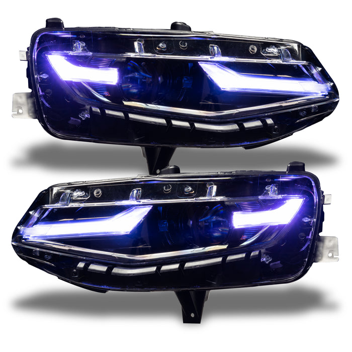 Oracle Lighting 1418-504 2019-2021 Chevrolet Camaro LS/LT ColorSHIFT RGB+A Headlight DRL Upgrade Kit - Truck Part Superstore