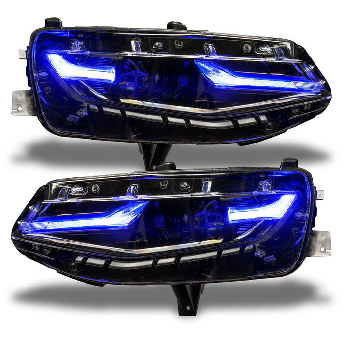 Oracle Lighting 1418-504 2019-2021 Chevrolet Camaro LS/LT ColorSHIFT RGB+A Headlight DRL Upgrade Kit - Truck Part Superstore