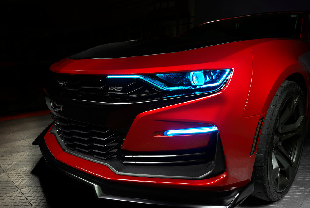 Oracle Lighting 1419-333 2020 Chevy Camaro SS/RS ORACLE ColorSHIFT RGB+A Headlight DRL Upgrade - Truck Part Superstore