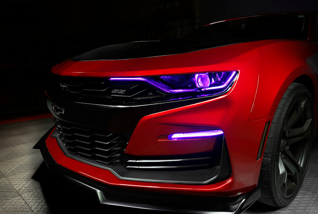 Oracle Lighting 1419-334 2020 Chevy Camaro SS/RS ORACLE ColorSHIFT RGB+A Headlight DRL Upgrade - Truck Part Superstore