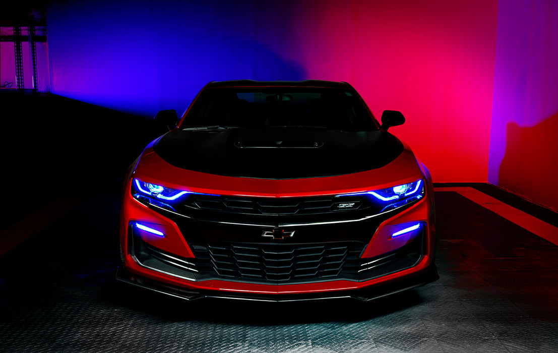 Oracle Lighting 1419-334 2020 Chevy Camaro SS/RS ORACLE ColorSHIFT RGB+A Headlight DRL Upgrade - Truck Part Superstore