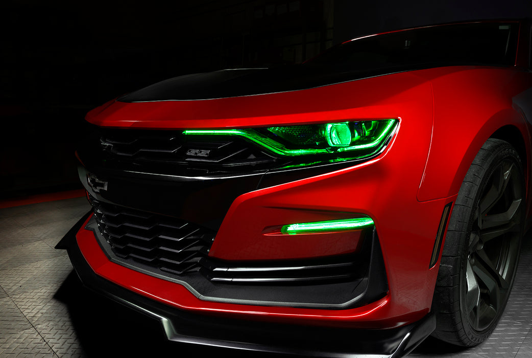 Oracle Lighting 1419-335 2020 Chevy Camaro SS/RS ORACLE ColorSHIFT RGB+A Headlight DRL Upgrade - Truck Part Superstore