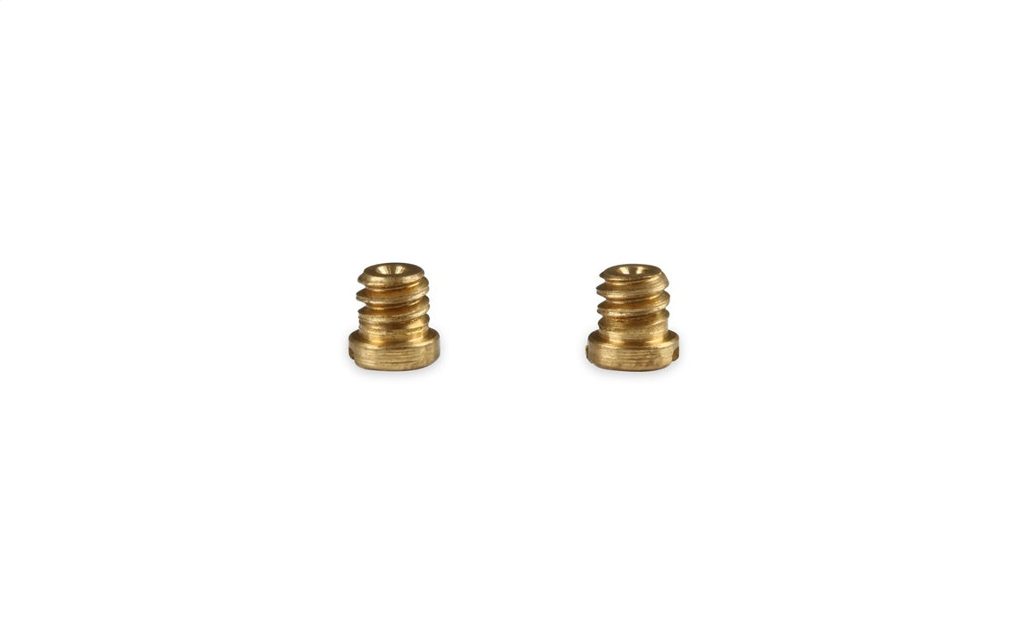 Holley 142-00 Carburetor Jet; Emulsion Jet; 6/32 UNF Thread; Hole Size 0.000 in.; Pair; - Truck Part Superstore