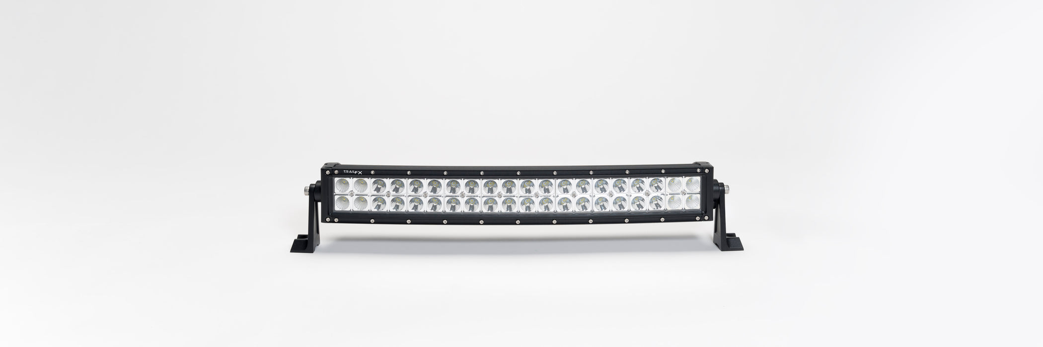 TrailFX 1420151 20 In 120W 8.6A At 12Vs 90 Deg Flood/8 Deg Spot 4848 Effect Lums Clear Len Black - Truck Part Superstore