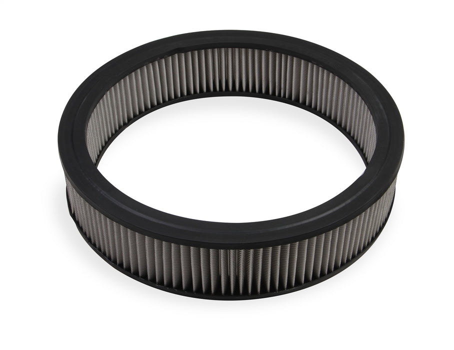 Mr Gasket 1420G Replacement Air Filter Element; 14 in. Dia.; H-3 in.; White; - Truck Part Superstore