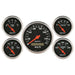 AutoMeter 1421-M GAUGE KIT; 5 PC.; 3 1/8in./2 1/16in.; ELEC. KM/H SPEEDOMETER; DESIGNER BLACK - Truck Part Superstore