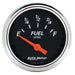 AutoMeter 1422 GAUGE; FUEL LEVEL; 2 1/16in.; 0OE TO 90OF; ELEC; DESIGNER BLACK - Truck Part Superstore