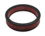 Mr Gasket 1423G Replacement Air Filter Element; 14 in. Dia.; H-3 in.; Red; - Truck Part Superstore