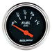 AutoMeter 1425 GAUGE; FUEL LEVEL; 2 1/16in.; 0OE TO 30OF; ELEC; DESIGNER BLACK - Truck Part Superstore