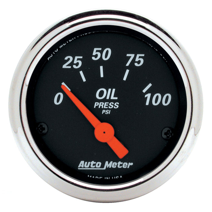AutoMeter 7024-DB DIRECT FIT DASH KIT; NOVA 69-76; TACH/MPH/FUEL/OILP/WTMP/VOLT; DESIGNER BLACK - Truck Part Superstore