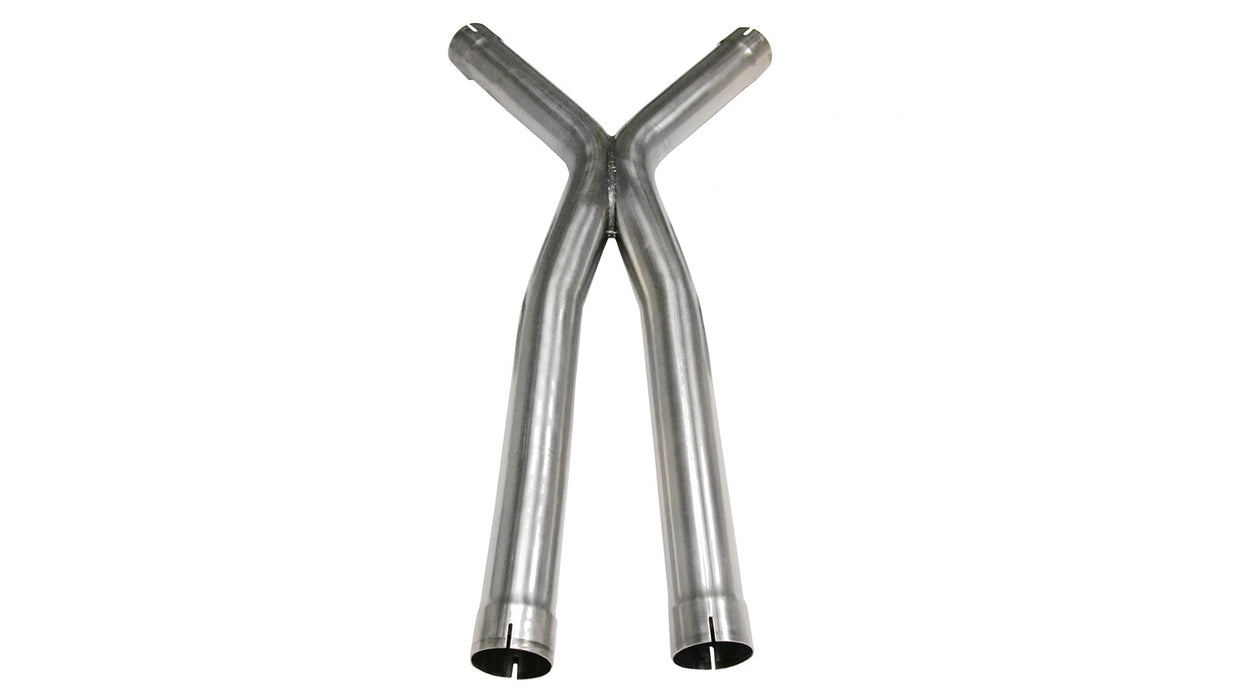 Corsa Performance 14312 X-Pipe 2.5 Inch Stainless Steel 05-10 Ford Mustang GT 4.6L V8/Ford Mustang Shelby GT500 5.4L V8 Corsa Performance - Truck Part Superstore