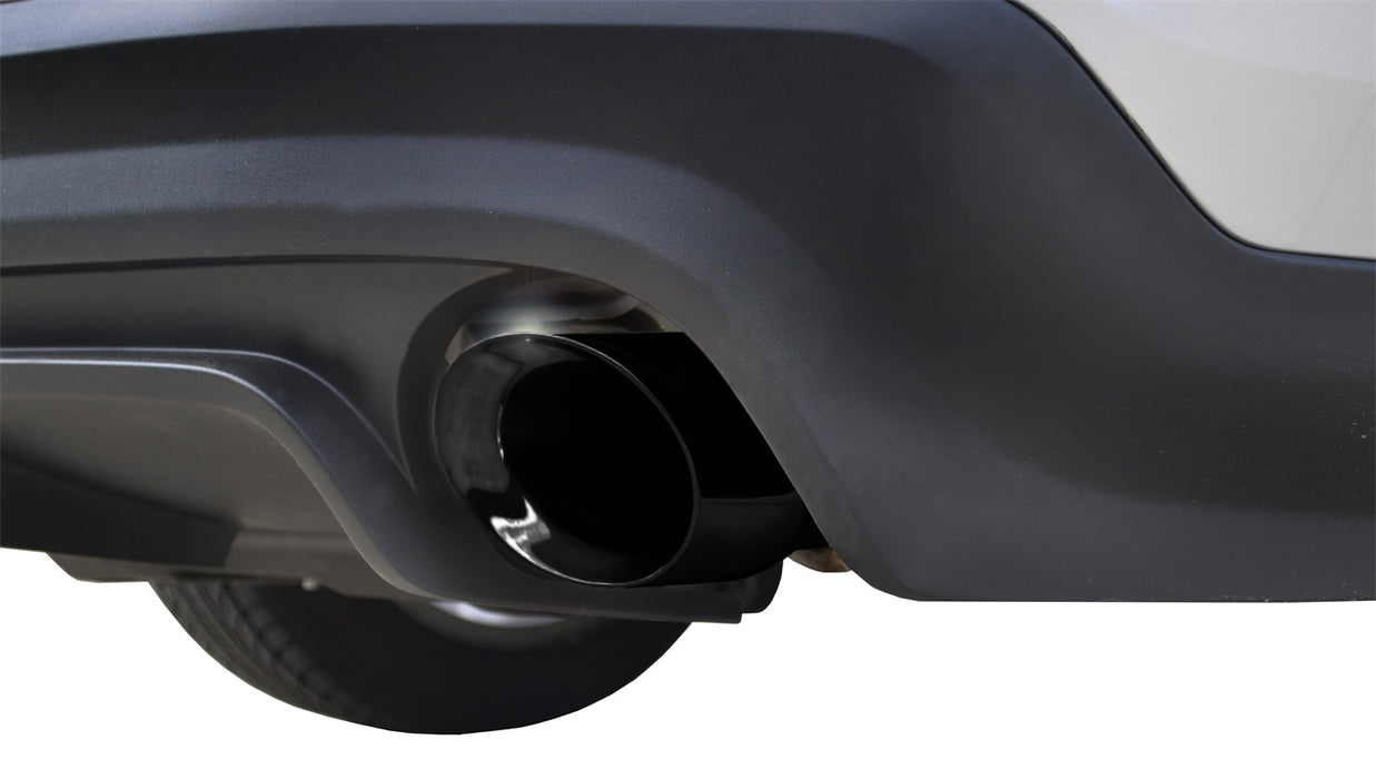 Corsa Performance 14317BLK 3.0 Inch Axle-Back Xtreme Dual Exhaust Black 4.0 Inch Tips 11-14 Mustang GT/11-13 Boss 302 5.0L Stainless Steel Corsa Performance - Truck Part Superstore