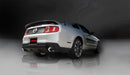 Corsa Performance 14317 3.0 Inch Axle-Back Xtreme Dual Exhaust Polished 4.0 Inch Tips 11-14 Mustang GT/11-13 Boss 302 5.0L Stainless Steel Corsa Performance - Truck Part Superstore