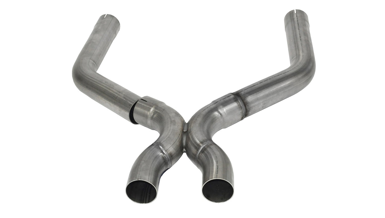 Corsa Performance 14322 X-Pipe 2.75 Inch Stainless Steel 13-14 Ford Mustang Shelby GT500 5.8L V8 Corsa Performance - Truck Part Superstore