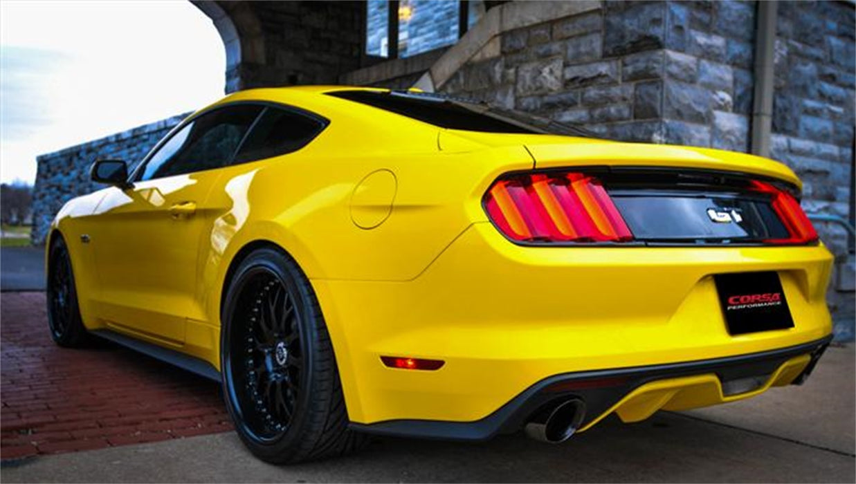 Corsa Performance 14327 X-Pipe 3.0 Inch Stainless Steel 15-Present Ford Mustang GT Fastback/Convertible 5.0L V8 Corsa Performance - Truck Part Superstore