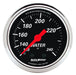 AutoMeter 1432 GAUGE; WATER TEMP; 2 1/16in.; 120-240deg.F; MECH; DESIGNER BLACK - Truck Part Superstore