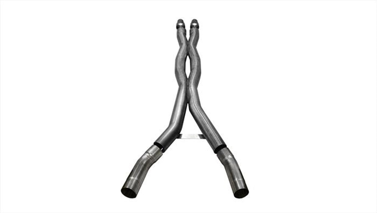 Corsa Performance 14347 Double X-Pipe 3.0 Inch Stainless Steel 16-Present Ford Mustang GT350 Fastback 5.2L V8 Corsa Performance - Truck Part Superstore