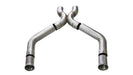 Corsa Performance 14370 X-Pipe 2.75 Inch Stainless Steel 11-14 Ford Mustang GT 5.0L V8 Corsa Performance - Truck Part Superstore