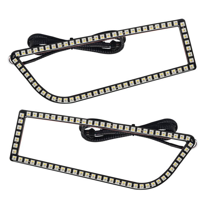 Oracle Lighting 1439-332 Dynamic RGB+A Sequential Turn Signal Headlight Halo Kit - Truck Part Superstore