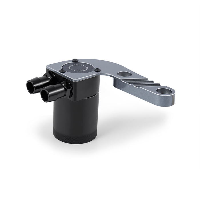 Mishimoto MMBCC-F80-15CFDG Baffled Oil Catch Can, fits BMW F8X M3/M4 2015-2020, Frozen Dark Grey Metallic - Truck Part Superstore