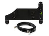 Up Down Air 144-1819 Jeep JL Air Compressor Bracket And Hardware For 18-20 Wrangler JL Under Pass Seat for ARB Dual Air Air Compressor Black UP Down Air - Truck Part Superstore