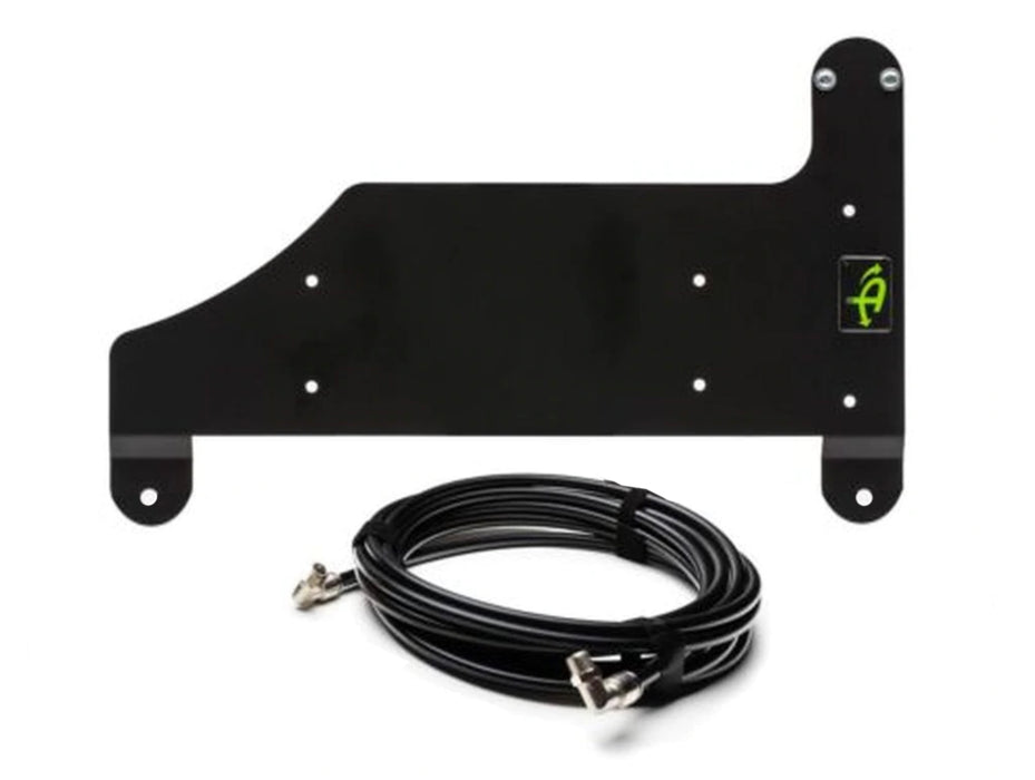 Up Down Air 144-1819 Jeep JL Air Compressor Bracket And Hardware For 18-20 Wrangler JL Under Pass Seat for ARB Dual Air Air Compressor Black UP Down Air - Truck Part Superstore