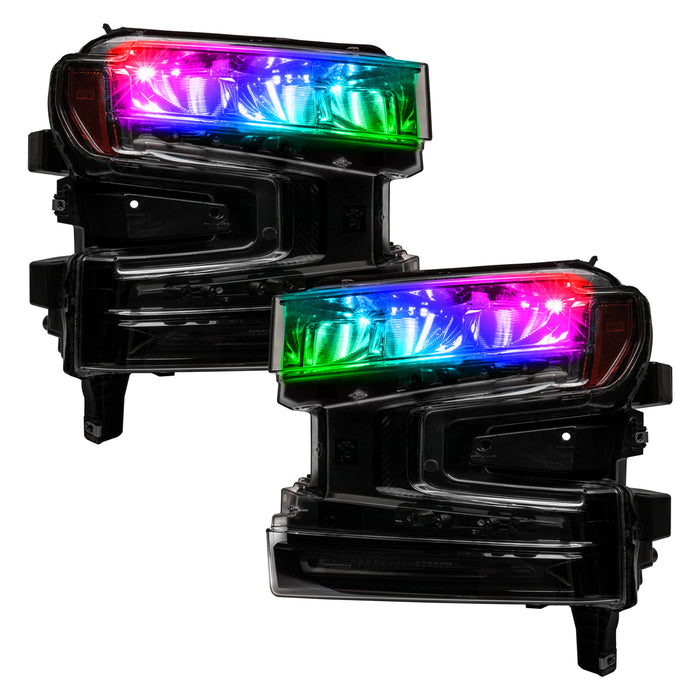 Oracle Lighting 1440-334 ColorSHIFT Headlight DRL Upgrade, Demon Eye, ColorSHIFT - No Controller - Truck Part Superstore