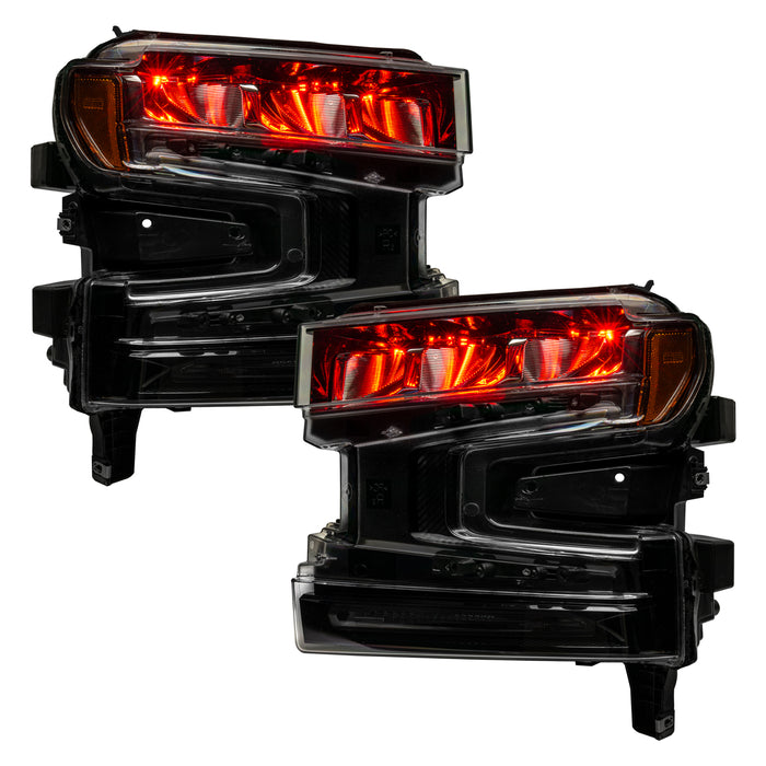 Oracle Lighting 1440-334 ColorSHIFT Headlight DRL Upgrade, Demon Eye, ColorSHIFT - No Controller - Truck Part Superstore