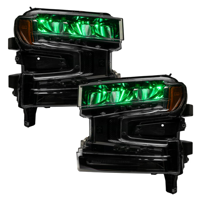 Oracle Lighting 1440-334 ColorSHIFT Headlight DRL Upgrade, Demon Eye, ColorSHIFT - No Controller - Truck Part Superstore