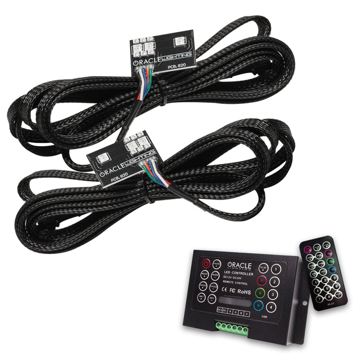 Oracle Lighting 1442-333 ColorSHIFT RGB+A LED Headlight DRL Upgrade - Truck Part Superstore