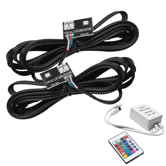 Oracle Lighting 1442-504 ColorSHIFT RGB+A LED Headlight DRL Upgrade - Truck Part Superstore