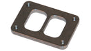 Vibrant Performance 14420 Turbo Inlet Flange; For T04; Divided Inlet; 1/2 in. Thick; 1018 Mild Steel; - Truck Part Superstore