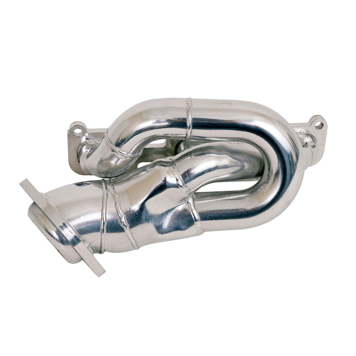 BBK Performance Parts 14420 2011-2017 MUSTANG 3.7L V6 1-5/8 SHORTY EXHAUST HEADERS (Polished Silver Ceramic) - Truck Part Superstore