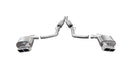 Corsa Performance 14424 2.75 Inch Cat-Back Xtreme Dual Rear Exhaust GTX2 Polished Tips 11-14 Dodge Challenger SRT/SRT-8 Manual Trans 6.4L V8 Stainless Steel Corsa Performance - Truck Part Superstore