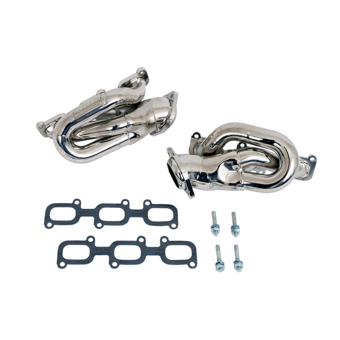 BBK Performance Parts 1442 2011-2017 MUSTANG 3.7L V6 1-5/8 SHORTY TUNED LENGTH HEADERS (CHROME). - Truck Part Superstore