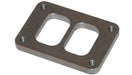 Vibrant Performance 1443 Turbo Inlet Flange; For T06; Divided Inlet; 1/2 in. Thick; 304 Stainless Steel; - Truck Part Superstore
