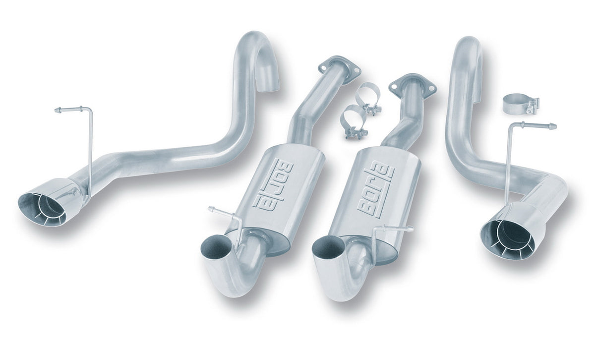 Borla 14445 Cat-Back Exhaust System - S-Type - Truck Part Superstore