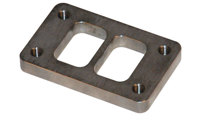 Vibrant Performance 14450 Turbo Inlet Flange; For T03; Divided Inlet; 1/2 in. Thick; 1018 Mild Steel; - Truck Part Superstore