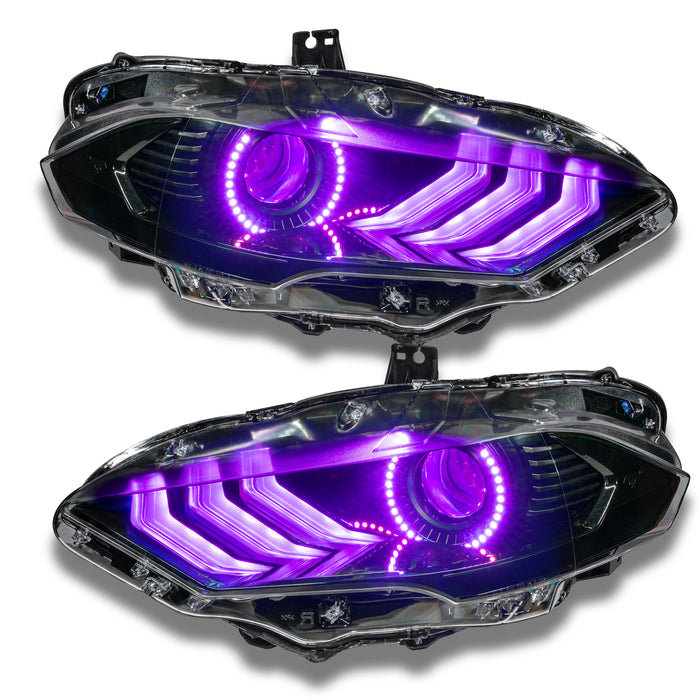 Oracle Lighting 1446-332 Dynamic ColorSHIFT Headlight DRL Halo Kit w/ Sequential Turn Signal - Truck Part Superstore