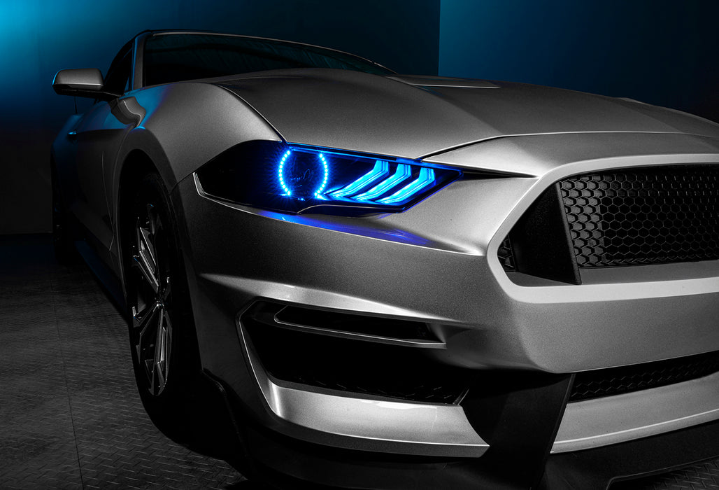 Oracle Lighting 1446-332 Dynamic ColorSHIFT Headlight DRL Halo Kit w/ Sequential Turn Signal - Truck Part Superstore