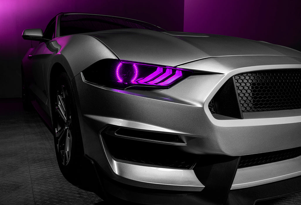 Oracle Lighting 1446-332 Dynamic ColorSHIFT Headlight DRL Halo Kit w/ Sequential Turn Signal - Truck Part Superstore