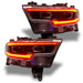 Oracle Lighting 1448-504 2019-2021 RAM 1500 ColorSHIFT RGBW+A LED Projector Headlight DRL Upgrade Kit - Truck Part Superstore